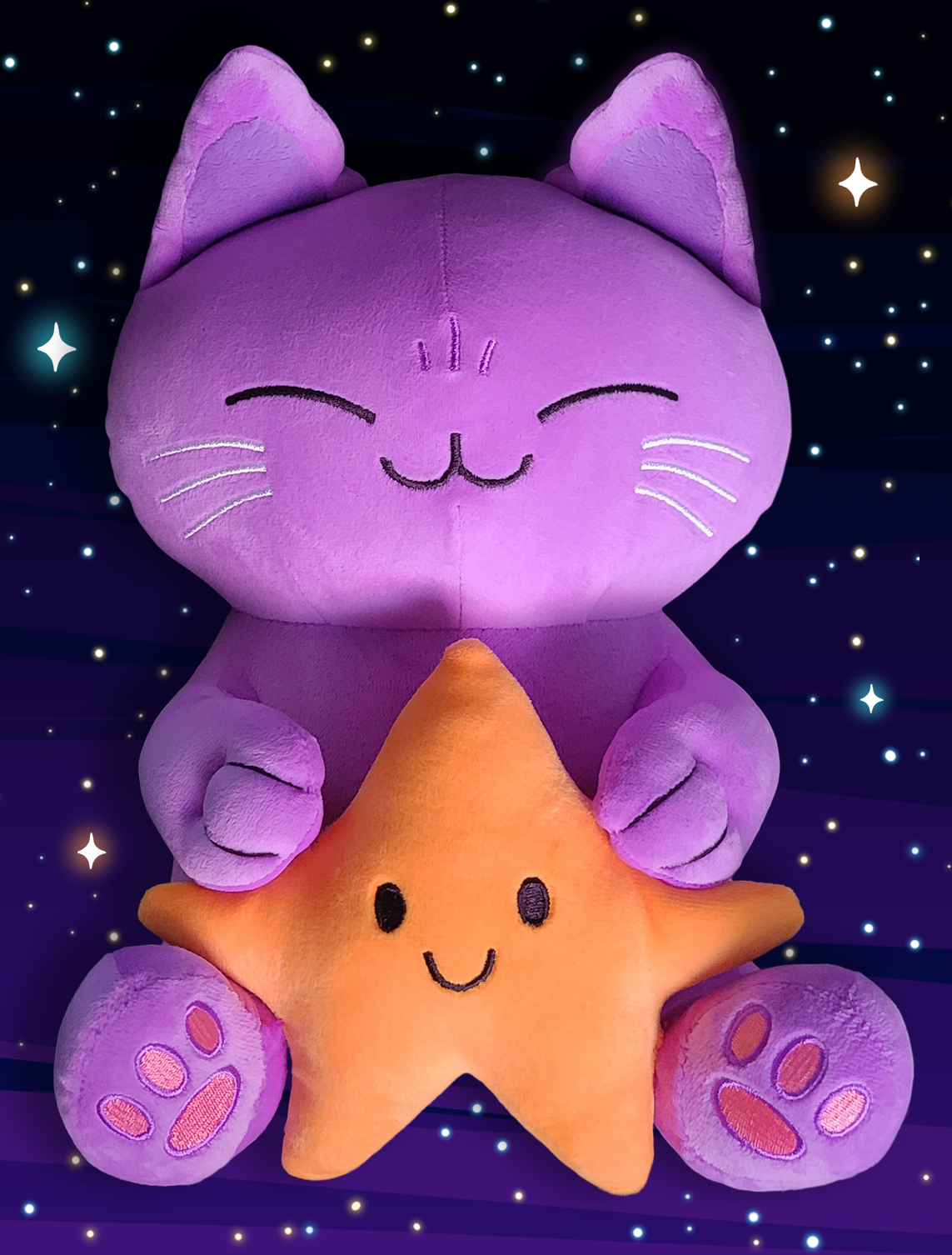 Purrple Cat Plush 💜